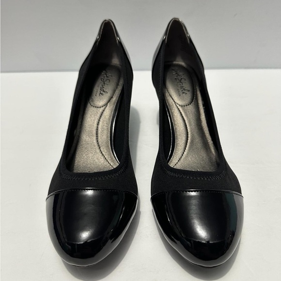 LifeStride Women Cap Toe Classic Pump Heels Parigi Stret Black Size 9.5m - Picture 4 of 9